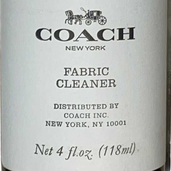 Coach Accessories Nwt Coach Fabric Cleaner 4 Fl Oz 18ml Poshmark
